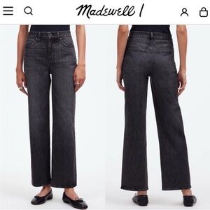 Madewell The Perfect Vintage Wide-Leg Crop Jean